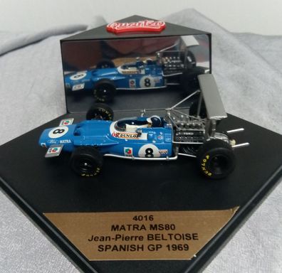 Matra MS80 Spanish GP 1969 - Jean-Pierre Beltoise Formel 1 Quartzo