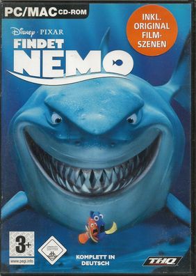 Findet Nemo Action-Game (PC-Mac, 2003, DVD-Box) mit Anleitung - sehr guter Zustand