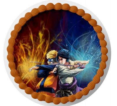 Essbar Naruto Kuchen Party Tortenaufleger Torte Geburstag Zuckerbild 01