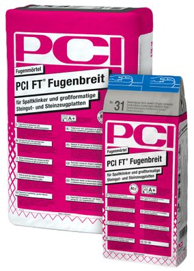 PCI FT Fugenbreit Fugenmörtel Riemchen Spaltklinker Betonwerkstein Spaltplatten