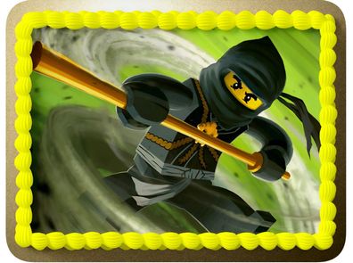 Essbar Ninjago Lego Tortenaufleger Torte Tortenbild Zuckerbild 5