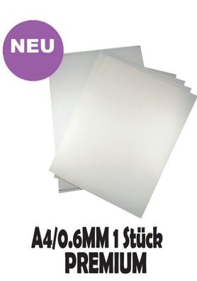 1 Blatt Premium 0,6 cm A4 Esspapier Papieroblatenmit Glanz Waffelpapier Essbar