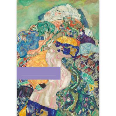 DIN A3 Malblock Kunst Motiv Gustav Klimt: Baby (Wiege), 1917/1918 - Bh 11439
