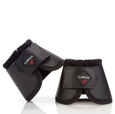 Hufglocke LeMieux Leather Pro Form Over Reach Boots Gr. L in schwarz black