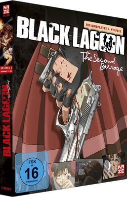 Black Lagoon - Staffel 2 - Gesamtausgabe - DVD - NEU