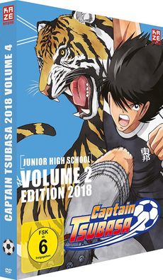 Captain Tsubasa 2018 - Box 4 - Junior High School - Vol.2 - DVD - NEU