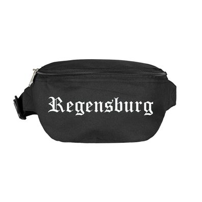 Regensburg Bauchtasche - Altdeutsch bedruckt - Gürteltasche Hipbag - ...