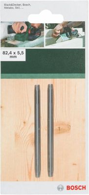 2 Stk Bosch Hobelmesser ( 82 x 5,5 mm)