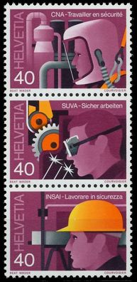 Schweiz Zusammendruck Nr SZd 25 postfrisch 3ER STR X683AD6