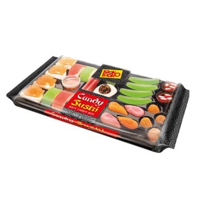 Look O Look Candy Sushi Box aus Fruchtgummi und Marshmallow 300g