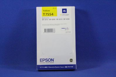 Epson T7554 Tinte Yellow C13T755440 -B