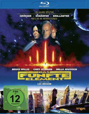 Das fuenfte Element Remastered 1x Blu-ray Disc (50 GB) Bruce Willis