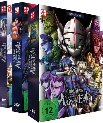 Code Geass - OVAs 1-5 - Gesamtausgabe - Bundle - DVD - NEU