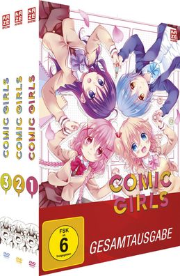 Comic Girls - Gesamtausgabe - Bundle Vol.1-3 - DVD - NEU