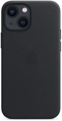 MM0M3ZM/ A Apple Magsafe Leder Cover Hülle für iPhone 13 Mini - Schwarz
