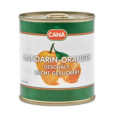 Food-United Mandarinen-orangen-dose 175g von CANA für Obstsalat Dessert Eiscreme