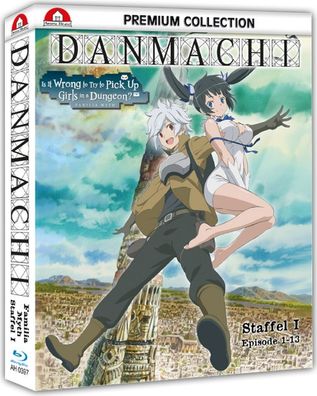 DanMachi - Staffel 1 - Gesamtausgabe - Premium Box - Blu-Ray - NEU