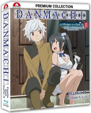 DanMachi - Staffel 2 - Gesamtausgabe - Premium Box - Blu-Ray - NEU