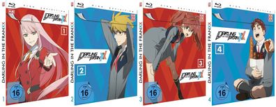 Darling in the Franxx - Vol.1-4 - Episoden 1-24 - Blu-Ray - NEU