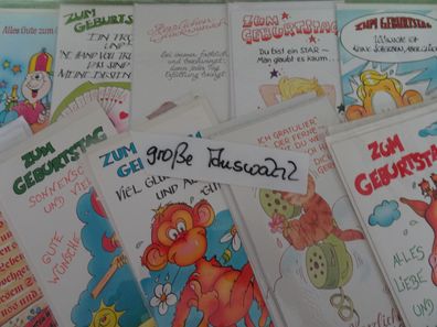 alte Grußkarten zum Geburtstag Humor Spaß Taunus Card ua