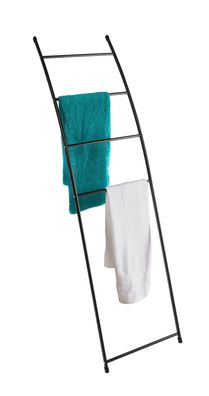 Metall Handtuch Halter zum Lehnen 150x44 cm - Duschtuch Ständer Bad Regal Leiter