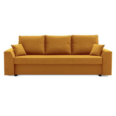 Couch PAUL 2 PRO mit Schlaffunktion und Bettkasten, Stoff: KRONOS