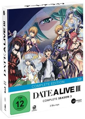 Date A Live - Staffel 3 - Complete Edition - Blu-Ray - NEU