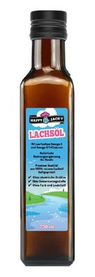 Happy Jacky Lachs-Öl - 250ml ?Nahrungsergänzung