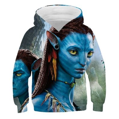 Kinder Avatar 2 Hoodie Merch Jake Sully Neytiri Kiri Ronal Kapuzenpullover Sweatshirt