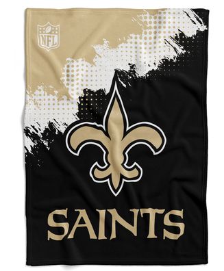 NFL Kuscheldecke New Orleans Saints Corner Decke Fleece Throw Blanket 150x200cm