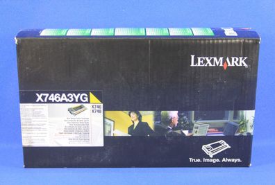 Lexmark X746A3YG Toner Yellow -A