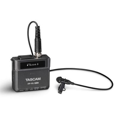 Tascam DR-10L Pro Recorder mit Lavaliermikrofon
