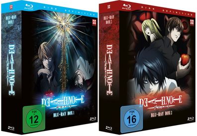 Death Note - Box 1-2 - Episoden 1-37 - Blu-Ray - NEU