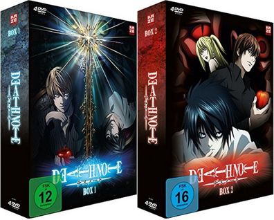 Death Note - Box 1-2 - Episoden 1-37 - DVD - NEU
