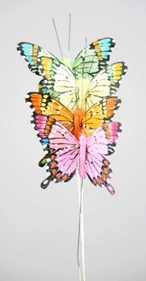 Schmetterling - Farbe: Set bestehend aus 4 Schmetterlingen
