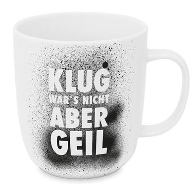 Henkelbecher 'Klug war´s nicht' 350 ml, 551332 1 St