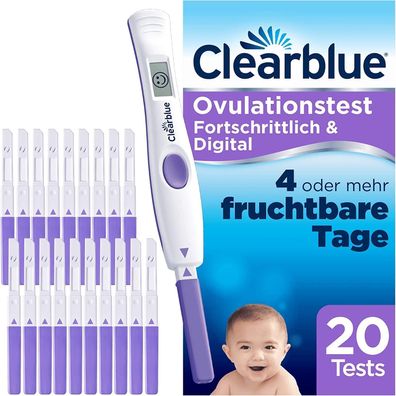 Clearblue Ovulationstest Fortschrittlich & Digital 20 Tests
