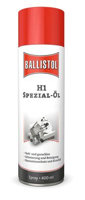 Ballistol ® H1 Spezial ÖL 25313 Lebensmittelöl NSF-Zulassung, Spray 400 ml