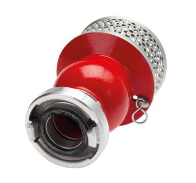 Saugkorb Storz C mit Rückschlagventil und Entleereinrichtung ALU