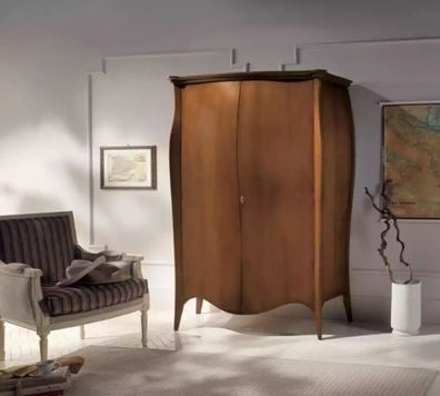 Schrank Massive Schlafzimmer Möbel Italien Kleiderschrank Holzschrank