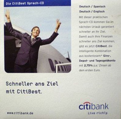 citibank Sprach-CD - Deutsch-Spanisch / Deutsch-Englisch CD-ROM