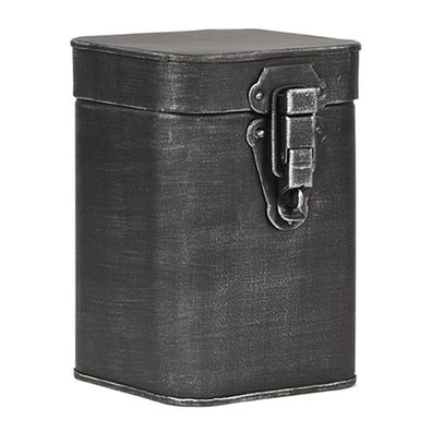 LABEL51 Aufbewahrungsbox 12x13x17 cm M Antik-Schwarz