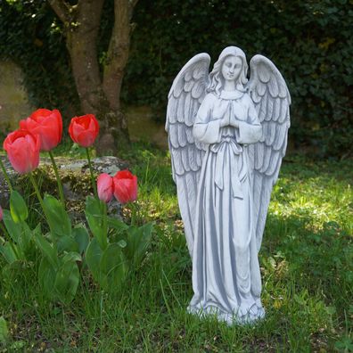 Betender Engel mit Flügeln (Gr. 59 cm)