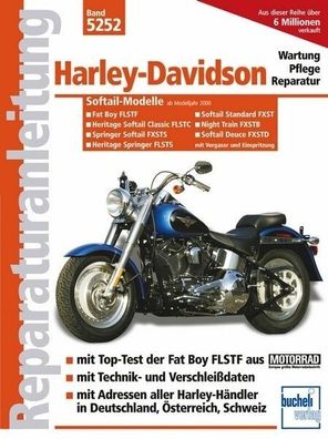 Reparaturanleitung Harley-Davidson Softail-Modelle / Modelljahre 2000 bis 2004