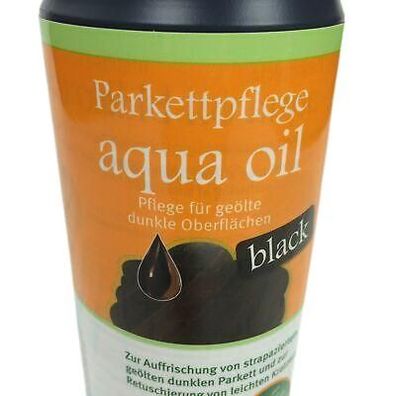 EUR 54,90 pro Liter HARO clean &amp; green aqua oil black Parkettpflege dunkel Natur