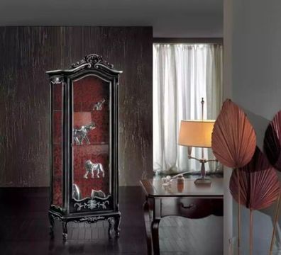 Design Anrichte Italienische Möbel Vitrine Designer Luxus Holz Schrank