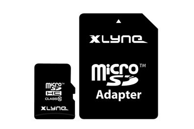 XLYNE micro SDHC Speicher Card 128GB Class 10 mit Adapter 7412801