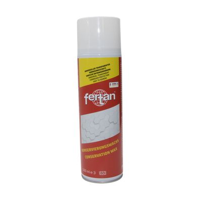 FERTAN 29130 Konservierungswachs Spray 0.5 LTR Rostschutz Korrosionsschutz