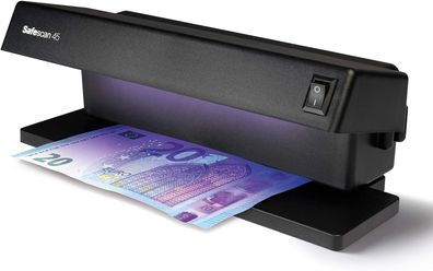 Safescan 45 - UV Falschgeld Prüfgerät zur Überprüfung von Geldscheinen, Kreditkart...