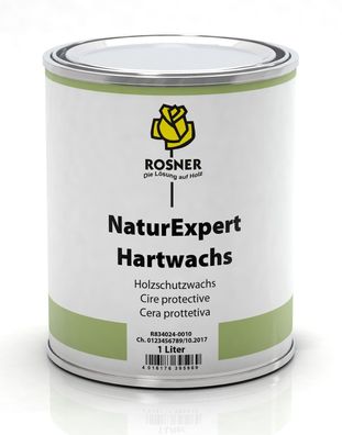 NaturExpert Hartwachs 1L, Wachs, Holz, Lack, Möbelbau, Objektbereich